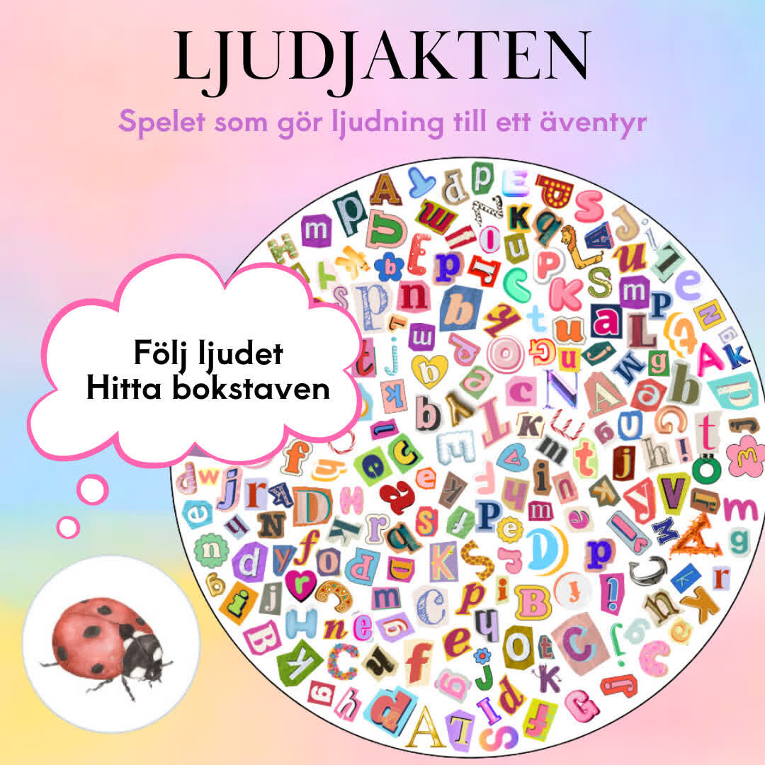 ”Ljudjakten” är det perfekta läroverktyget för klassrummet, riktat mot elever i förskoleklass till årskurs 3 som befinner sig i tidig läs- och skrivinlärning. Spelet erbjuder en lekfull och engagerande upplevelse för att stärka elevernas förståelse för bokstäver och ljud.